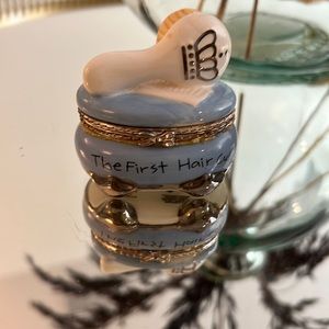 Mud pie Baby boy my first tooth and hair cut.